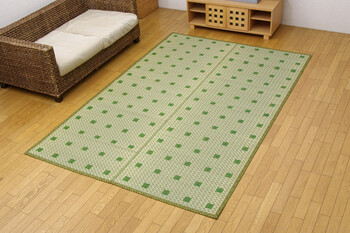 純国産 い草花ござ 約261×261cm 飛鳥 送料無料-9