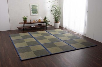 日本製 置き畳 約82×82×1.7cm9P ユニット畳 ニール 軽量タイプ 送料無料-12