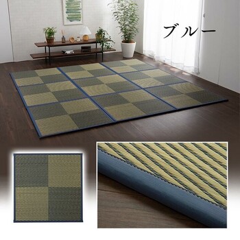 日本製 置き畳 約82×82×1.7cm9P ユニット畳 ニール 軽量タイプ 送料無料-7