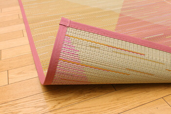 ラグ い草ラグカーペット 約176×230cm クリスタル 日本製 純国産 袋織 送料無料-9