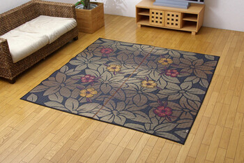 ラグ い草ラグカーペット 約191×250cm DXなでしこ 裏 不織布 日本製 純国産 袋織 送料無料-8