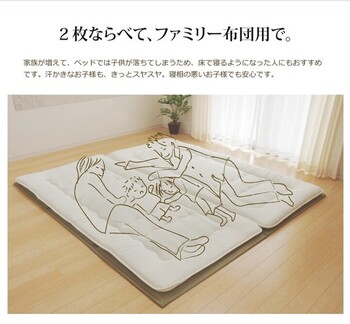 日本製 折りたたみ ダブル約140×210cm マットレス い草マットレス 送料無料-14