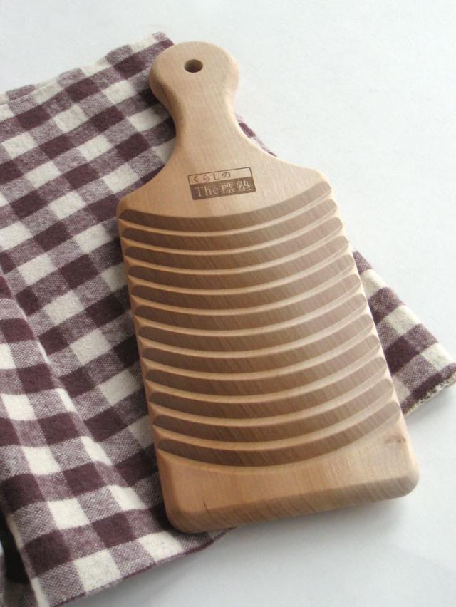 やさしい洗濯板 電気要らずの便利道具 桜材 バス雑貨 日本製 送料無料-3