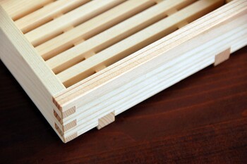 ひのき石けん箱 小 バス雑貨 日本製 3個セット 送料無料-3