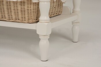 キャビネット アンティーク調 バスケット4つ付き RCC 1677 送料無料-3