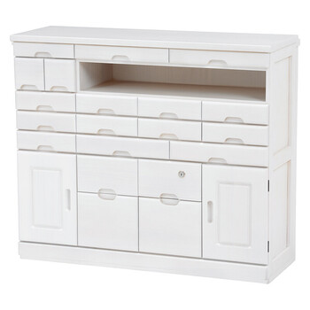 FAX台 ファックス台 幅93cm MFX-6232WS 送料無料-5