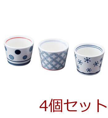 小ちょこ kochoco 丸紋 七宝つなぎ 雪花 4セット 送料無料-4