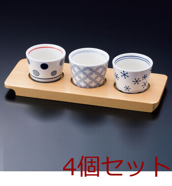 小ちょこ kochoco 丸紋 七宝つなぎ 雪花 4セット 送料無料-7