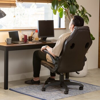 ゆったりとした座り心地の体圧分散チェア オフィスチェア マンター 送料無料-1