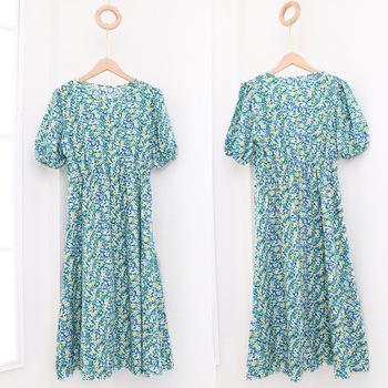 ワンピース 花柄 ロングワンピース レディース 春夏 送料無料 即日発送-7