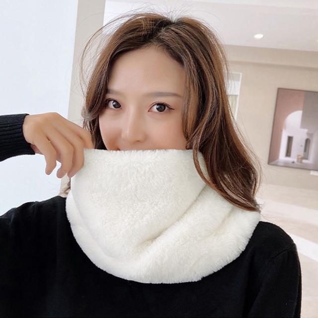 ファー スヌード ボリューム マフラー レディース ふわふわ もこもこ スヌード 送料無料 即日発送-4