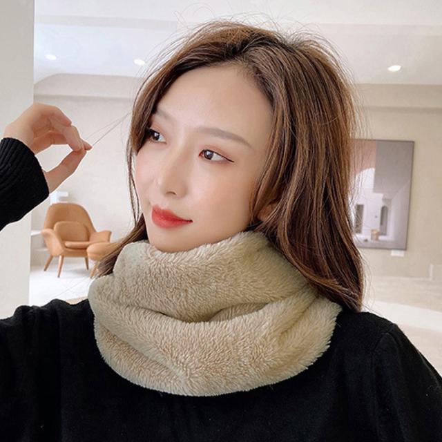 ファー スヌード ボリューム マフラー レディース ふわふわ もこもこ スヌード 送料無料 即日発送-5