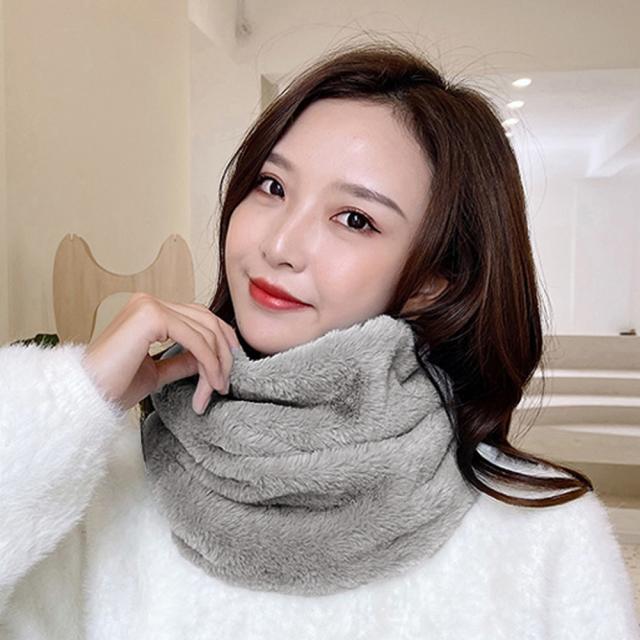 ファー スヌード ボリューム マフラー レディース ふわふわ もこもこ スヌード 送料無料 即日発送-7