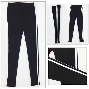 サイドライン パンツ レギンスパンツ レギパン 部屋着 ルームウエア 送料無料 即日発送-2