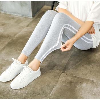 サイドライン パンツ レギンスパンツ レギパン 部屋着 ルームウエア 送料無料 即日発送-8