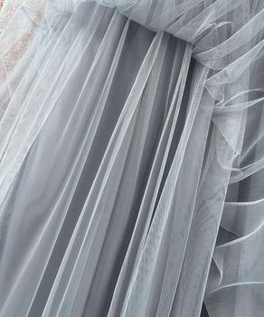 チュールスカート ロング ボリューム マキシスカート プリーツスカート ウエストゴム 送料無料 即日発送-3