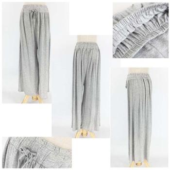 ガウチョパンツ スカーチョ ゆったり ワイドパンツ ウエストゴム スカンツ 送料無料 即日発送-2