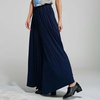 ガウチョパンツ スカーチョ ゆったり ワイドパンツ ウエストゴム スカンツ 送料無料 即日発送-6