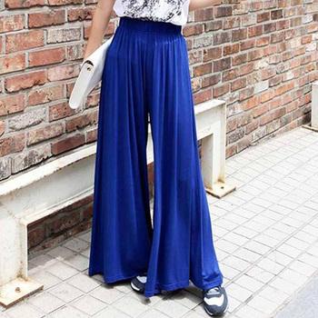 ガウチョパンツ スカーチョ ゆったり ワイドパンツ ウエストゴム スカンツ 送料無料 即日発送-7