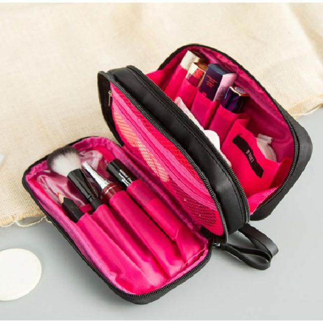 コスメポーチ 化粧ポーチ 機能的な 容量ケース メイクポーチ 送料無料 即日発送-6