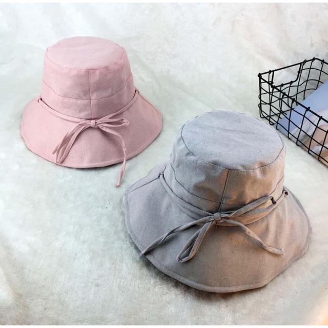 帽子 レディース 折りたたみ リボン付き つば広 送料無料 即日発送-9