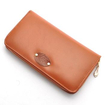 長財布ラウンドファスナーレディース長財布 ブラウニーオイルドレザー（牛革 送料無料-4