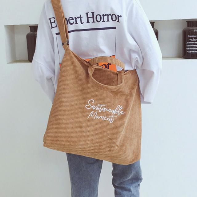 ショルダーバッグ トートバッグ キャンバスバッグ 刺しゅう ショルダーバッグ 2way 大容量 トートバッグ 送料無料 即日発送-5