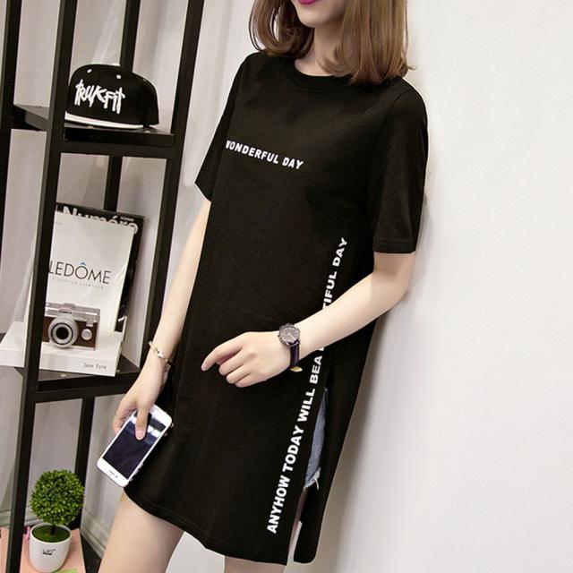 ロゴTシャツ レディース 半袖カジュアル 送料無料 即日発送-7