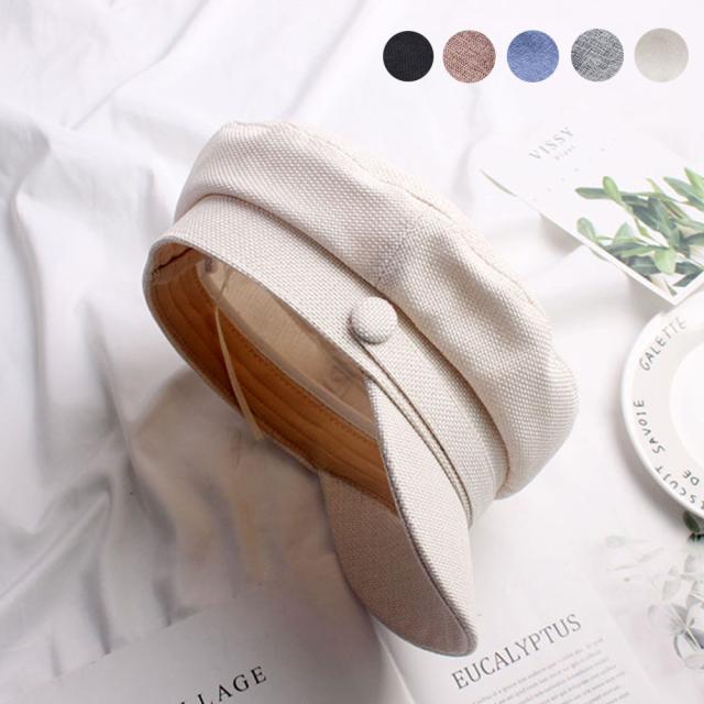 帽子 レディース UV 折りたたみ キャップ おしゃれ 春夏 キャスケット 大きい 送料無料 即日発送-3