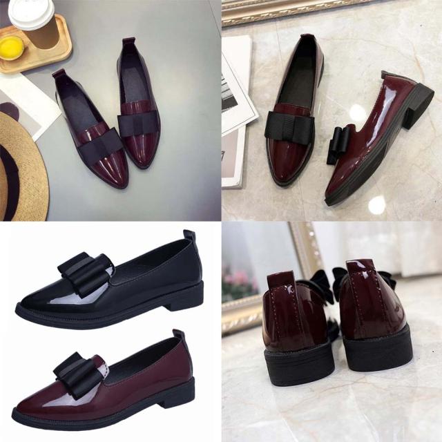 ローファー パンプス レディース ローヒール パンプス ローファーシューズ モカシン パンプス 送料無料 即日発送-4