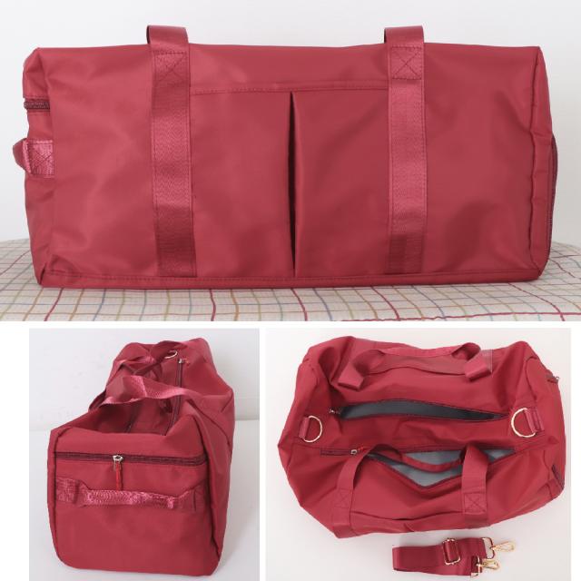 スポーツバッグ 男女兼用 ボストンバッグ ジムバッグ シューズ収納 バッグ 防水ポケット付 送料無料 即日発送-2