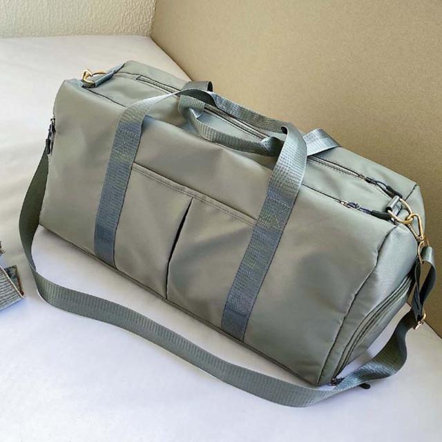 スポーツバッグ 男女兼用 ボストンバッグ ジムバッグ シューズ収納 バッグ 防水ポケット付 送料無料 即日発送-7