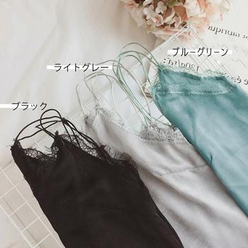 ルームウエア セットアップ レディース レース パジャマ ゆったり 部屋着 無地 薄手 送料無料 即日発送-1