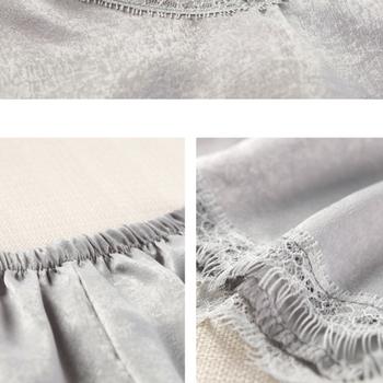 ルームウエア セットアップ レディース レース パジャマ ゆったり 部屋着 無地 薄手 送料無料 即日発送-2