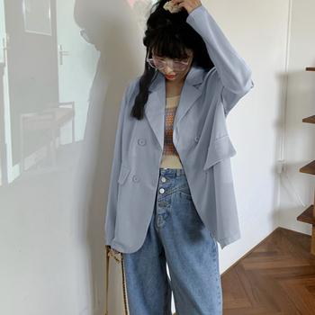 テーラード ジャケット レディース ライトアウター カジュアル スーツジャケット きれいめ 送料無料 即日発送-9