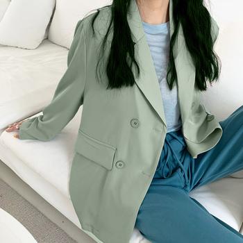 テーラード ジャケット レディース ライトアウター カジュアル スーツジャケット きれいめ 送料無料 即日発送-7