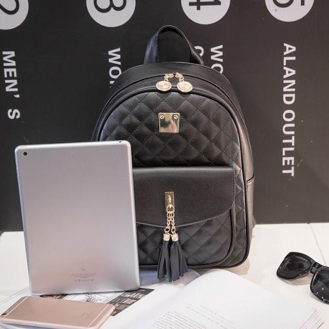 レザーリュックバッグ レディース タッセル付き バックパック デイバッグ マザーズリュック 送料無料 即日発送-7