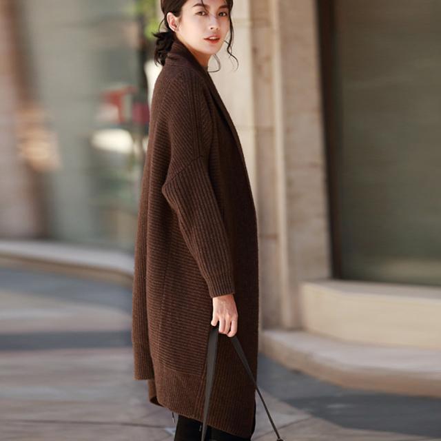 ボレロ ニットカーディガン レディース アウターコート ニットコーディガン 長袖 無地 送料無料 即日発送-4