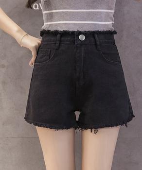 デニムショートパンツ レディース 短パン 送料無料 即日発送-2