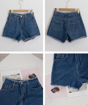 デニムショートパンツ レディース 短パン 送料無料 即日発送-8