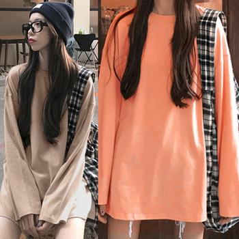 チュニックロンT レディースロングTシャツ 送料無料 即日発送-6