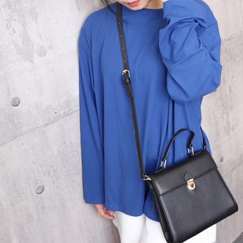 チュニックロンT レディースロングTシャツ 送料無料 即日発送-8