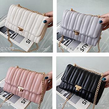 ショルダーバッグ チェーン ショルダーバッグ レディース 送料無料 即日発送-1