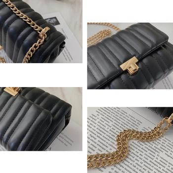 ショルダーバッグ チェーン ショルダーバッグ レディース 送料無料 即日発送-2