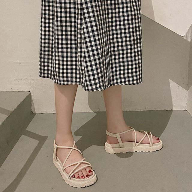 サンダル レディース 夏 ストラップ 厚底 送料無料 即日発送-3