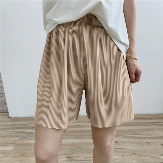 プリーツパンツ ショート ワイドパンツ SK15397860-2795 送料無料 即日発送-5