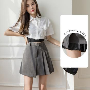 ボックス プリーツスカート レディース 送料無料 即日発送-9