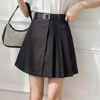 ボックス プリーツスカート レディース 送料無料 即日発送-2