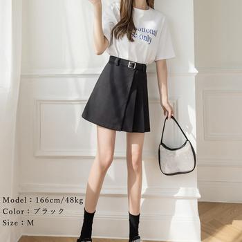 ボックス プリーツスカート レディース 送料無料 即日発送-4