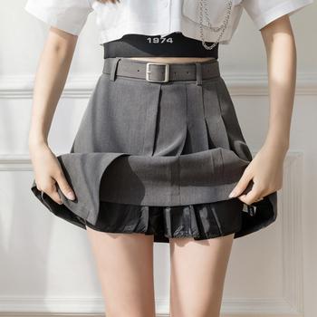 ボックス プリーツスカート レディース 送料無料 即日発送-8